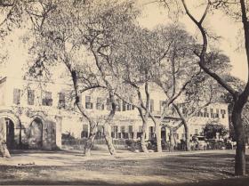 Ansicht des Britischen Hotels in Kairo