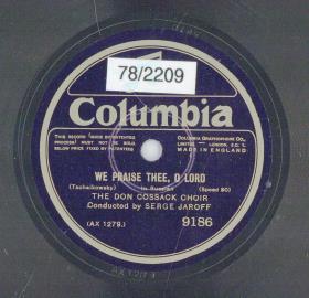 Titel A: We Praise Thee, O Lord
Titel B: Platoff´s Song
