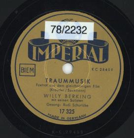 Titel A: Traummusik
Titel B: Du gehst durch all meine Träume