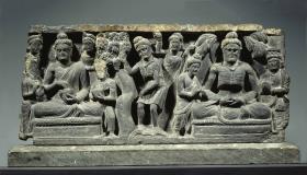 Erzählende Szene (Fragment): Siddhartha Gautama beendet sein Fasten