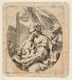 Hl. Familie mit dem Johannesknaben