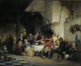 Streit nach der Mahlzeit