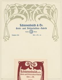 Schievenbusch & Co. Gold- und Politurleisten-Fabrik