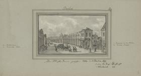 Berlin. Der Mühlendamm zwischen Cölln und Berlin 1690 unter der Reg: Churfürst Friederich III.