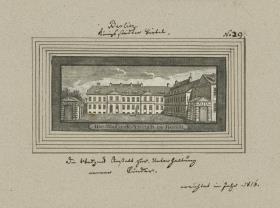 Berlin. Königsstädter Virtel. Die Wadzeck-Anstalt zur Unterhaltung armer Kinder. errichtet im Jahr 1816.