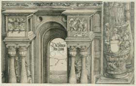 Der Triumphbogen des Kaisers Maximilian I. (11): Der Bogen des linken Portals
