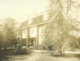 Philadelphia, John Bertram House, Haus mit Garten
