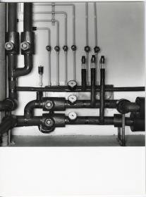 Junkers, Detail der technischen Anlage des Hoesch-Energiedachs ("Solarabsorber")