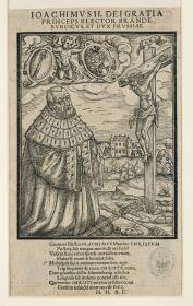 Joachim II. das Kreuz anbetend
