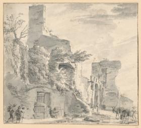 Antike Stadtmauer (Rom?)
