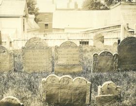 Salem, Friedhof, Grabsteine
