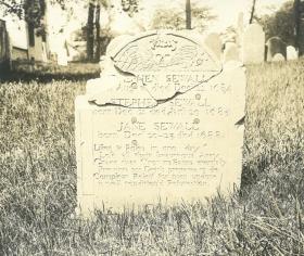 Salem, Friedhof, Grabstein: Sewalls