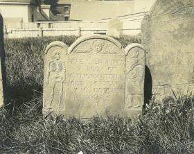 Salem, Friedhof, Grabstein: Timothy Lindall