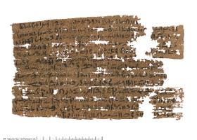 Demotischer Papyrus, Querformatbrief