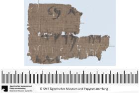 Aramäischer Papyrus, aramäische Version der Behistun‚ Inschrift Dareios’ I., Fragment