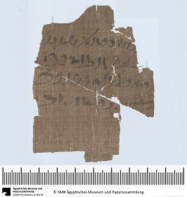 Demotischer Papyrus, Vertrag