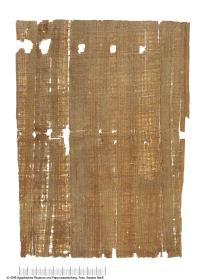 Demotischer Papyrus mit einer Zahlungsquittung