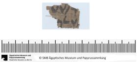 Aramäischer Papyrus, aramäische Version der Behistun‚ Inschrift Dareios’ I., Fragment