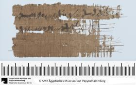 Demotischer Papyrus, Querformatbrief