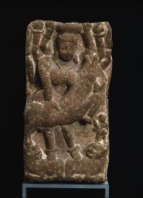 Durga tötet den Büffeldämon (Mahishasuramardini)