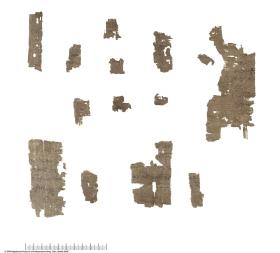 Hieratischer Papyrus mit einer Version vom "Buch vom Tempel"