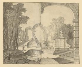 Phantastische Gartenarchitektur