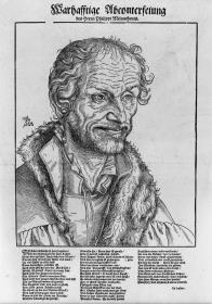 Philipp Melanchthon, Halbfigur nach rechts