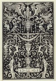 Ornamentfeld mit Grotesken