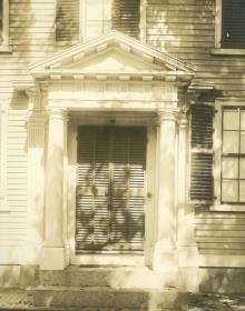 Salem, 384, Essex Street, Hauseingang