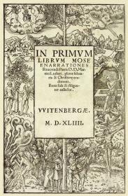 Titelbordüre mit biblischen Szenen