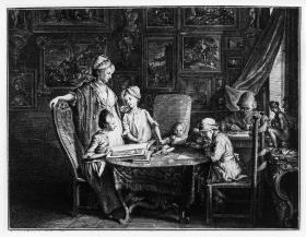 "Cabinet d'un peintre" - Das Familienblatt des Künstlers