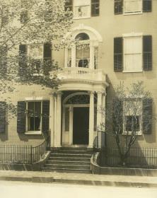 Salem, 13, Washington Square, Andrew-Safford house, Hauseingang