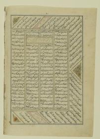 (Iranische Anthologie für Timuriden-Prinz Baisunqur, Sohn von Schahrukh)