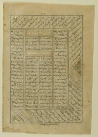 (Iranische Anthologie für Timuriden-Prinz Baisunqur, Sohn von Schahrukh)
