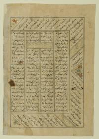 (Iranische Anthologie für Timuriden-Prinz Baisunqur, Sohn von Schahrukh)