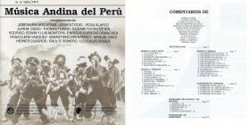 Música Andina del Perú. LP 1