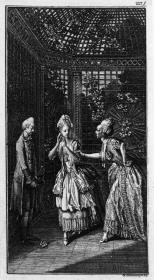 Sebaldus Nothanker. Bl. 10: Frau von Hohenauf überrascht Mariane (Wiederholung von Bl. 5)