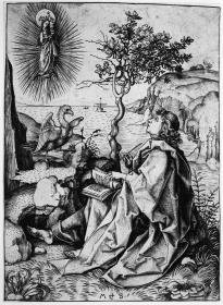 Der Evangelist Johannes auf Patmos