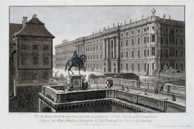 Die Lange Brücke mit dem Königlichen Schloss und dem Reiterstandbild des Großen Kurfürsten
