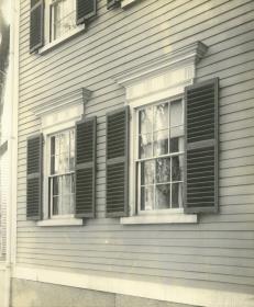 Salem, 15, Chestnut Street, Amos and Solomon Town house, Fenster