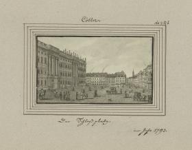 Cölln. Der Schlossplatz. im Jahr 1793.