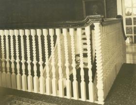 Salem, 93, Federal Street, William R. Colly House, Treppengeländer