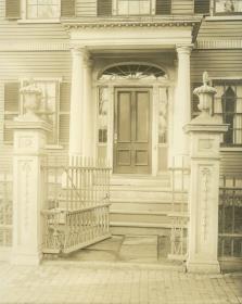 Salem, 142, Federal Street, Cook-Oliver House, Hauseingang