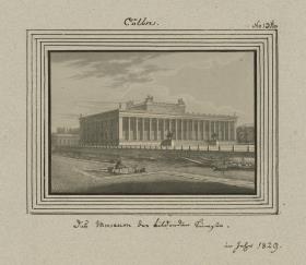 Cölln. Das Museum der bildenden Künste. im Jahr 1829.