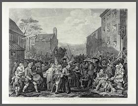 A Representation of the March of the Guard towards Scottland, in the Year 1745.