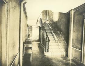 Salem, 80, Federal Street, Peirce-Nicols House, Innenaufnahme mit Treppe