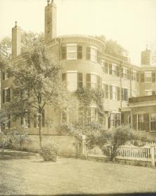 Salem, Chestnut Street 20-23, Haus: Mc. Mullan House, Hinteransicht