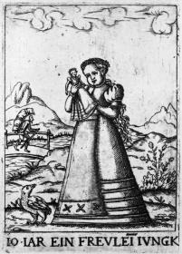 Die Altersstufen der Frau. 10-jähriges Kind. Erstes Lebensalter