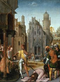 Die Enthauptung Johannes des Täufers