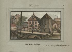 Werder. Der alte Packhoff. unter Reg: König Fried. Wilhelm d. III.1804.